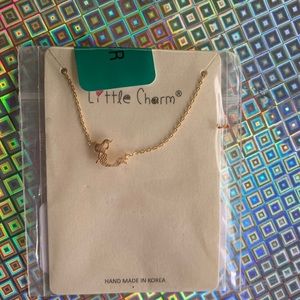 Dainty Little Charm Gold Mermaid Necklace 🧜🏾‍♀️